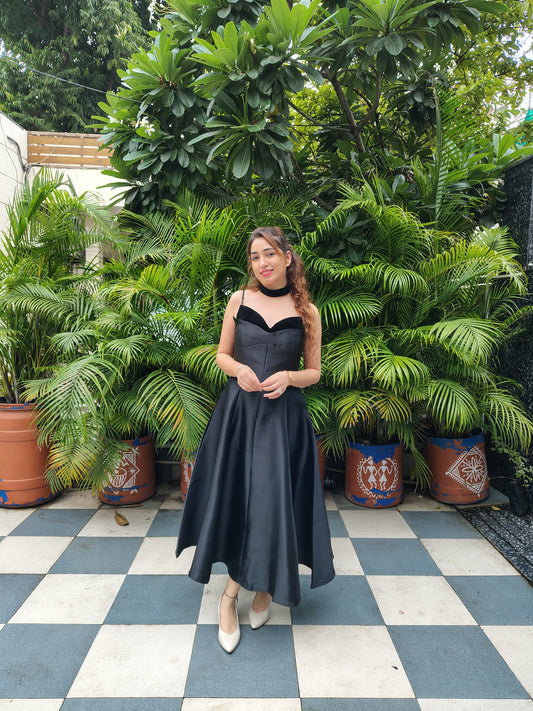 Black Strappy Dress
