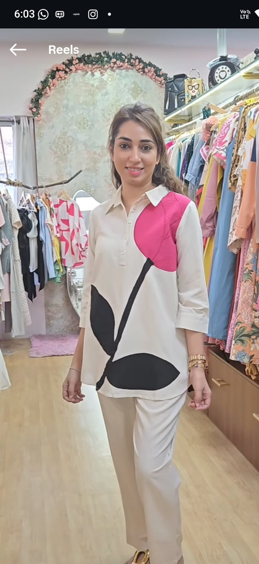 Rose Patchwork Co-ord