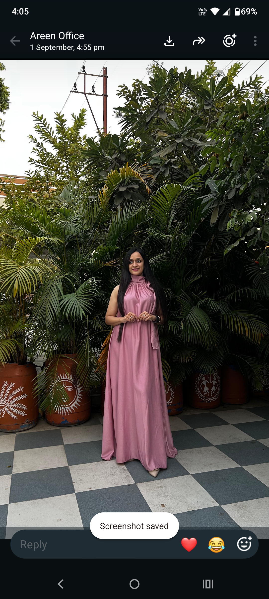 Maxi Dress High Neck