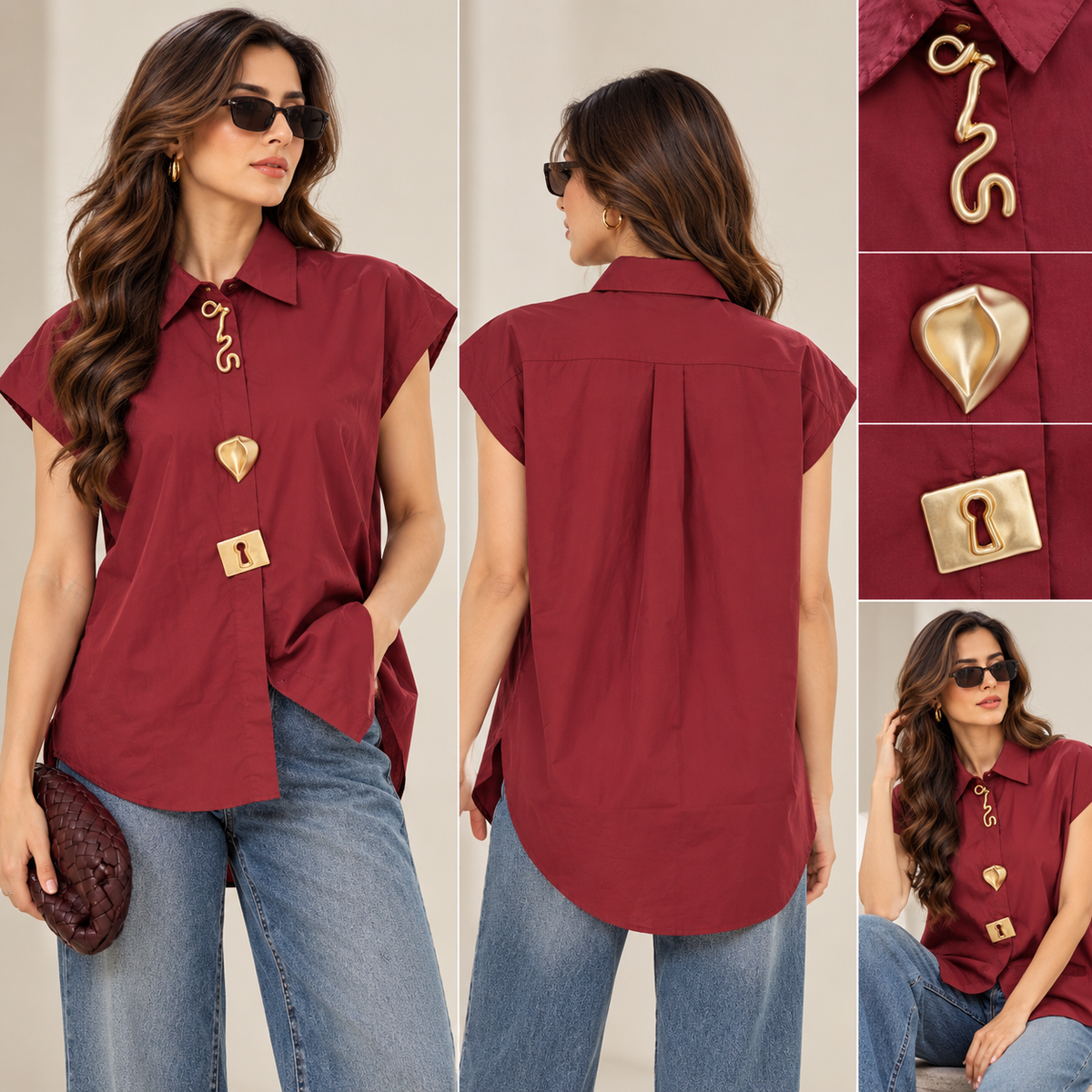 FANCY BUTTONED SHIRTS