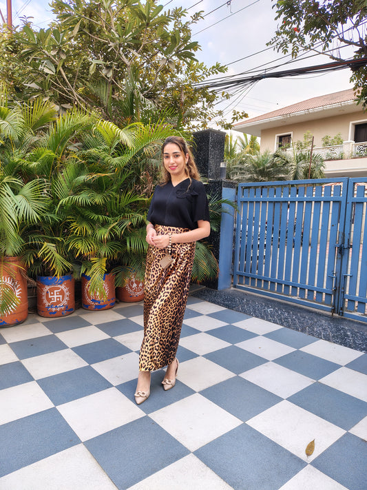 Animal Print Skirt