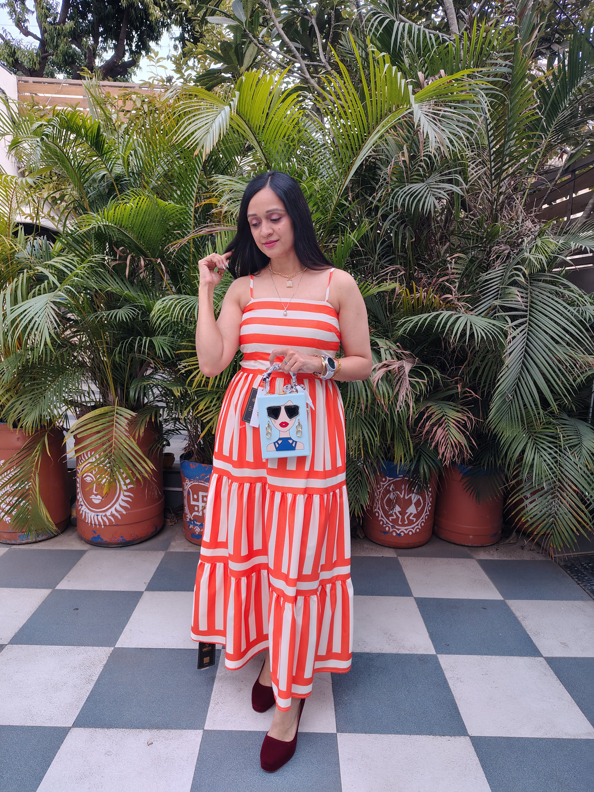 Orangestriped Maxi