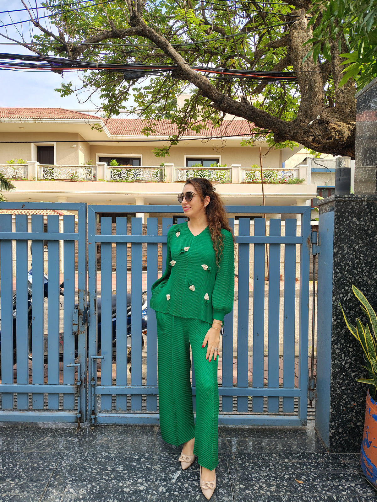 Green Bamboo Co-ord
