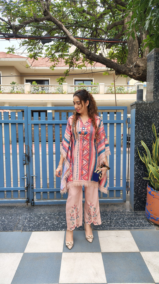 Zigzag Orange Co-ord