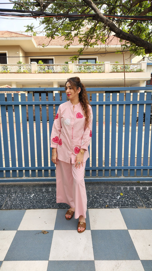 Pink Heart Co-ords
