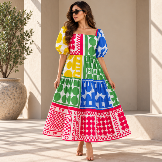 Vibrant Dress