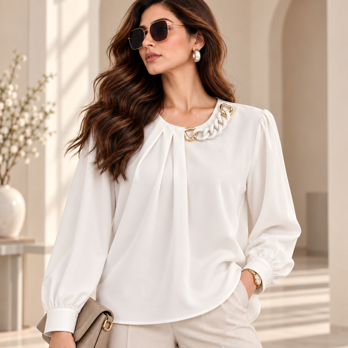 Solid Chain Top