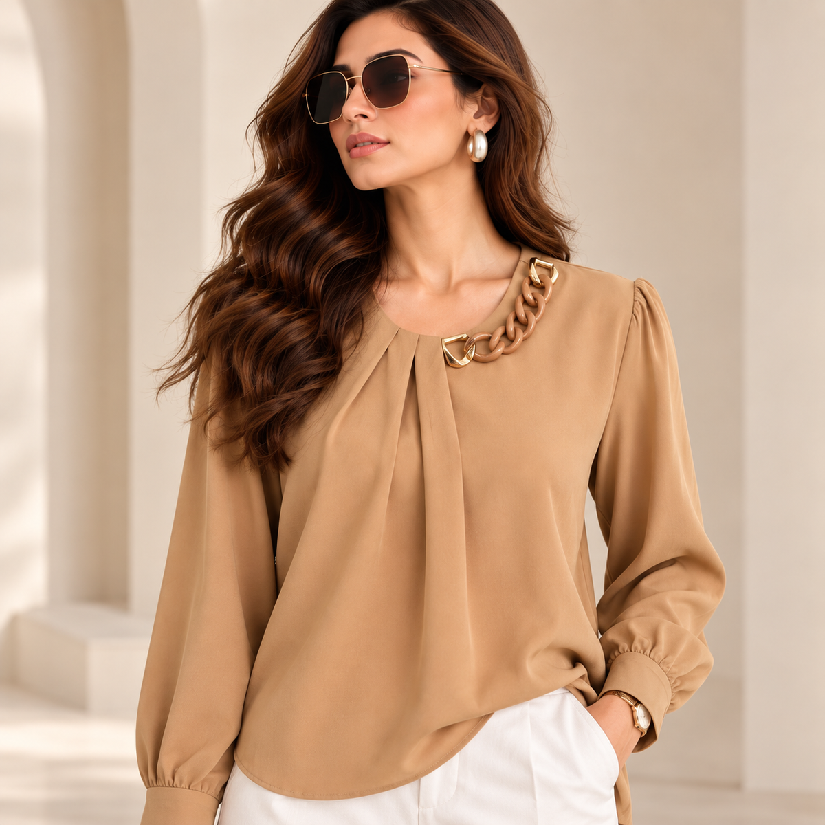Solid Chain Top
