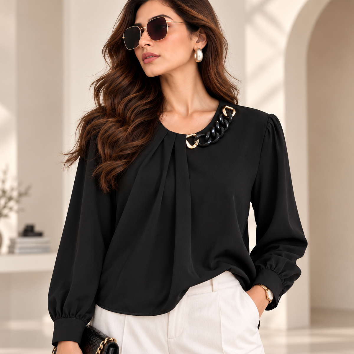 Solid Chain Top
